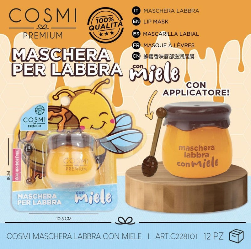 Mascarilla Labial de Miel Cosmi Premium