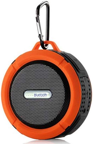 Enceinte Bluetooth étanche C6 Orange