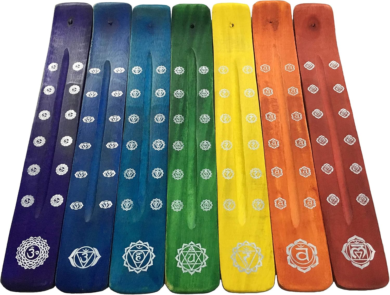 Porta Incienso los 7 Chakras