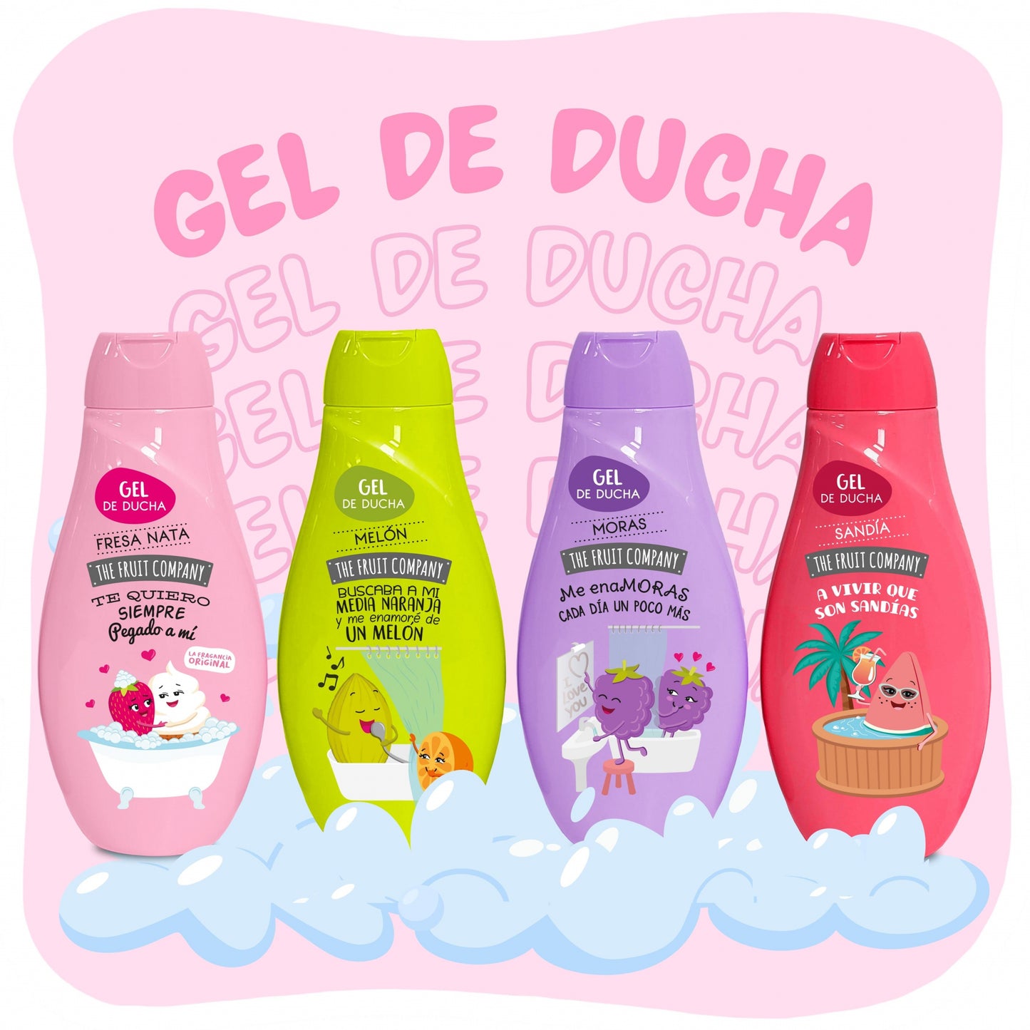 Gel de banho melancia The Fruit Company 