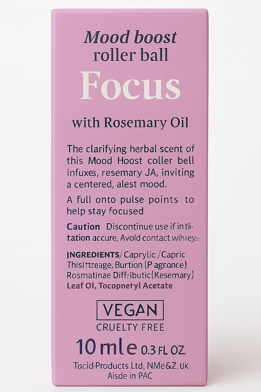 Roll-on Aceite Romero Focus Aromacology
