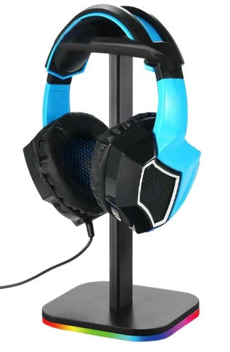 Support de casque avec lumière LED