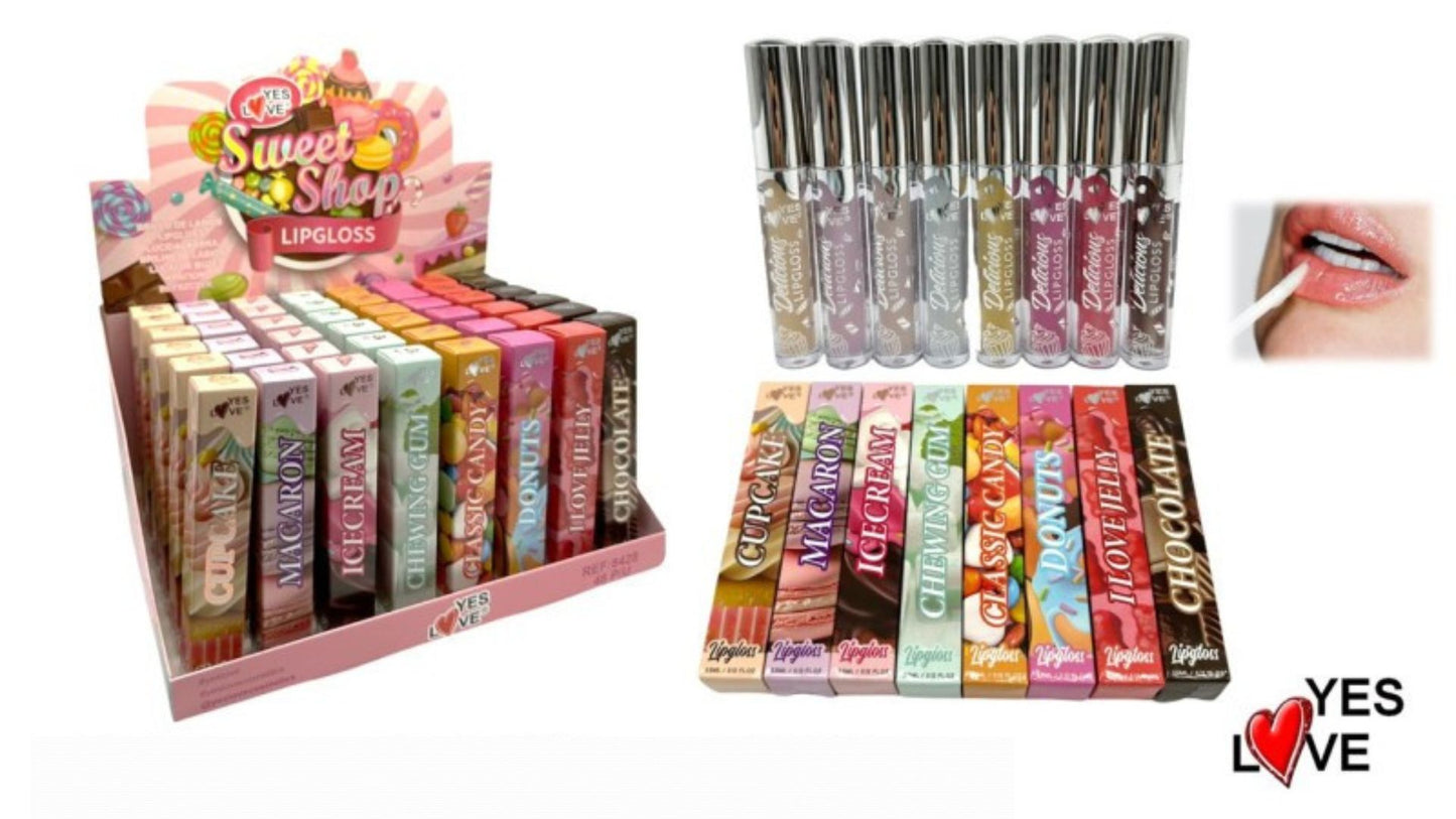 Brillo de labios Sweet Shop Esencias Dulces Yes Love