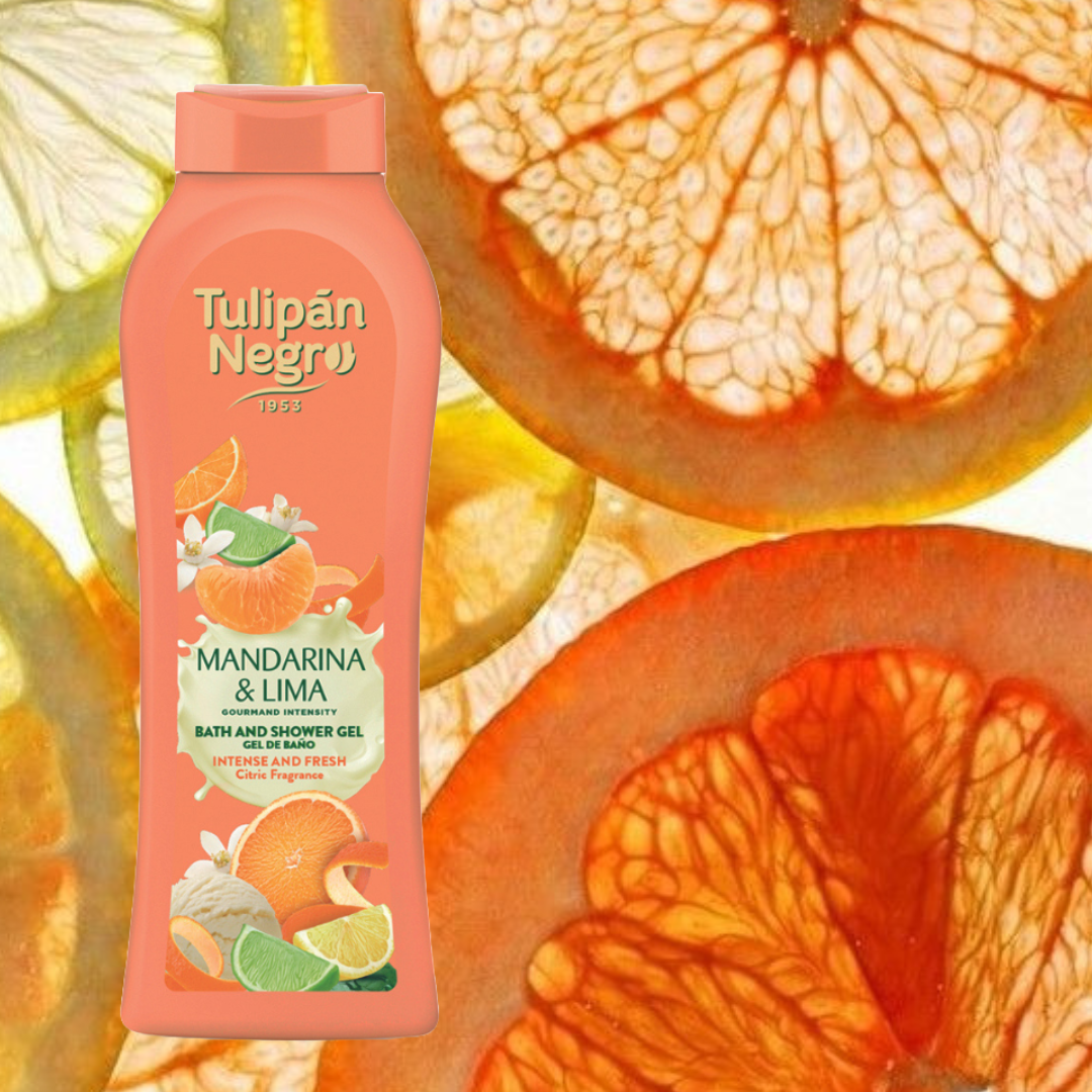 Gel de Ducha Mandarina & Lima Tulipán Negro
