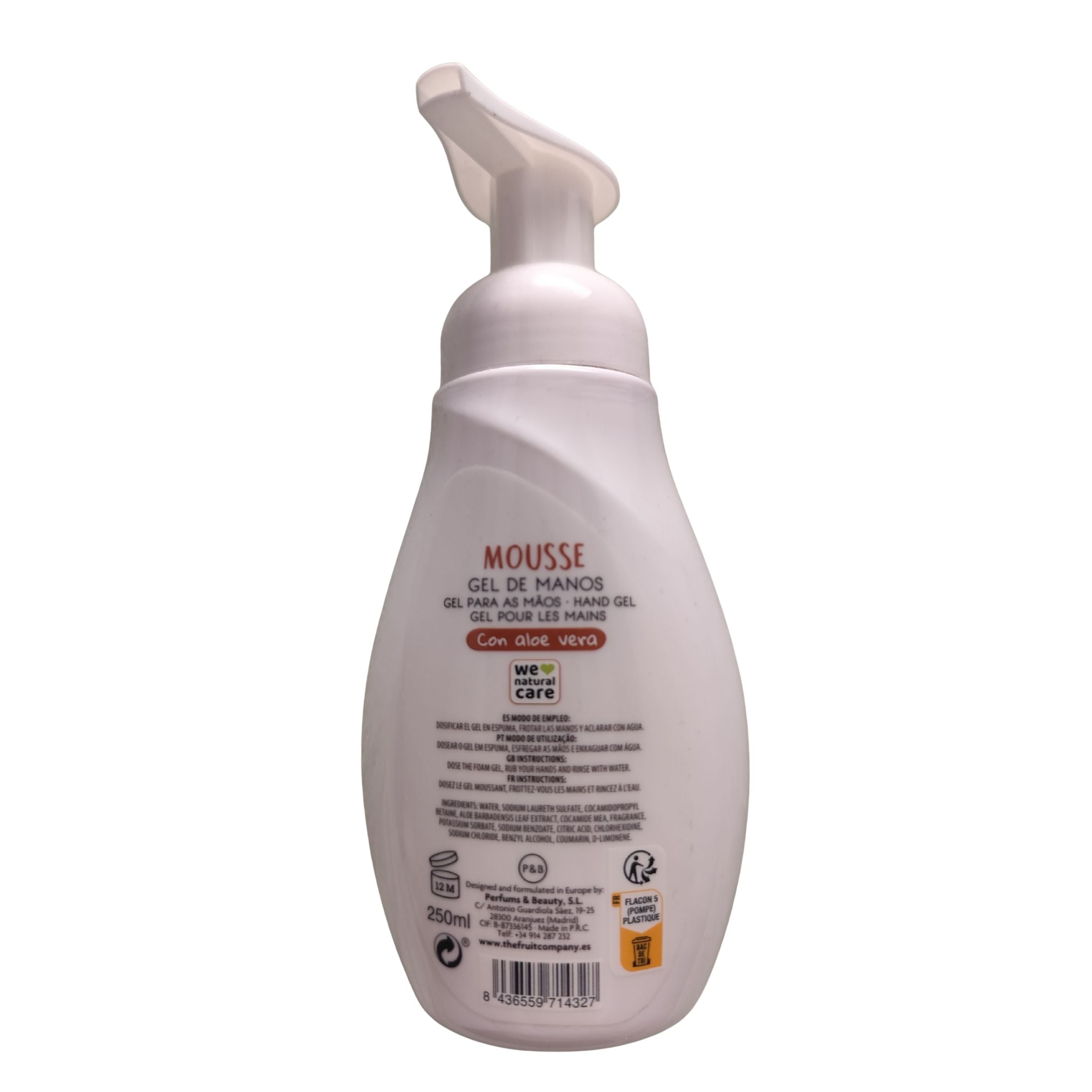 Gel Mousse para Manos Coco The Fruit Company