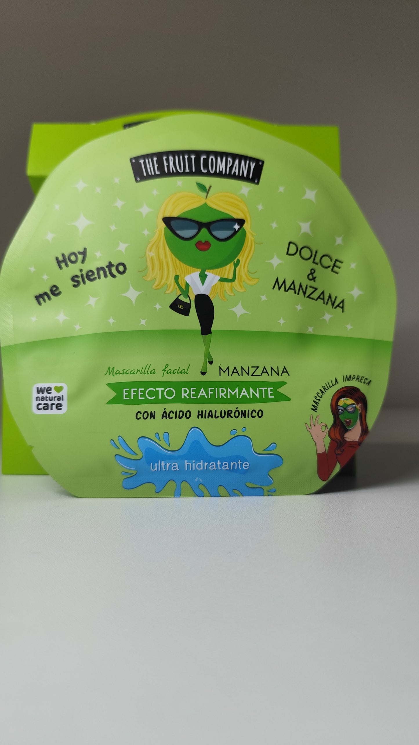 Mascarilla Facial Manzana Verde The Fruit Company