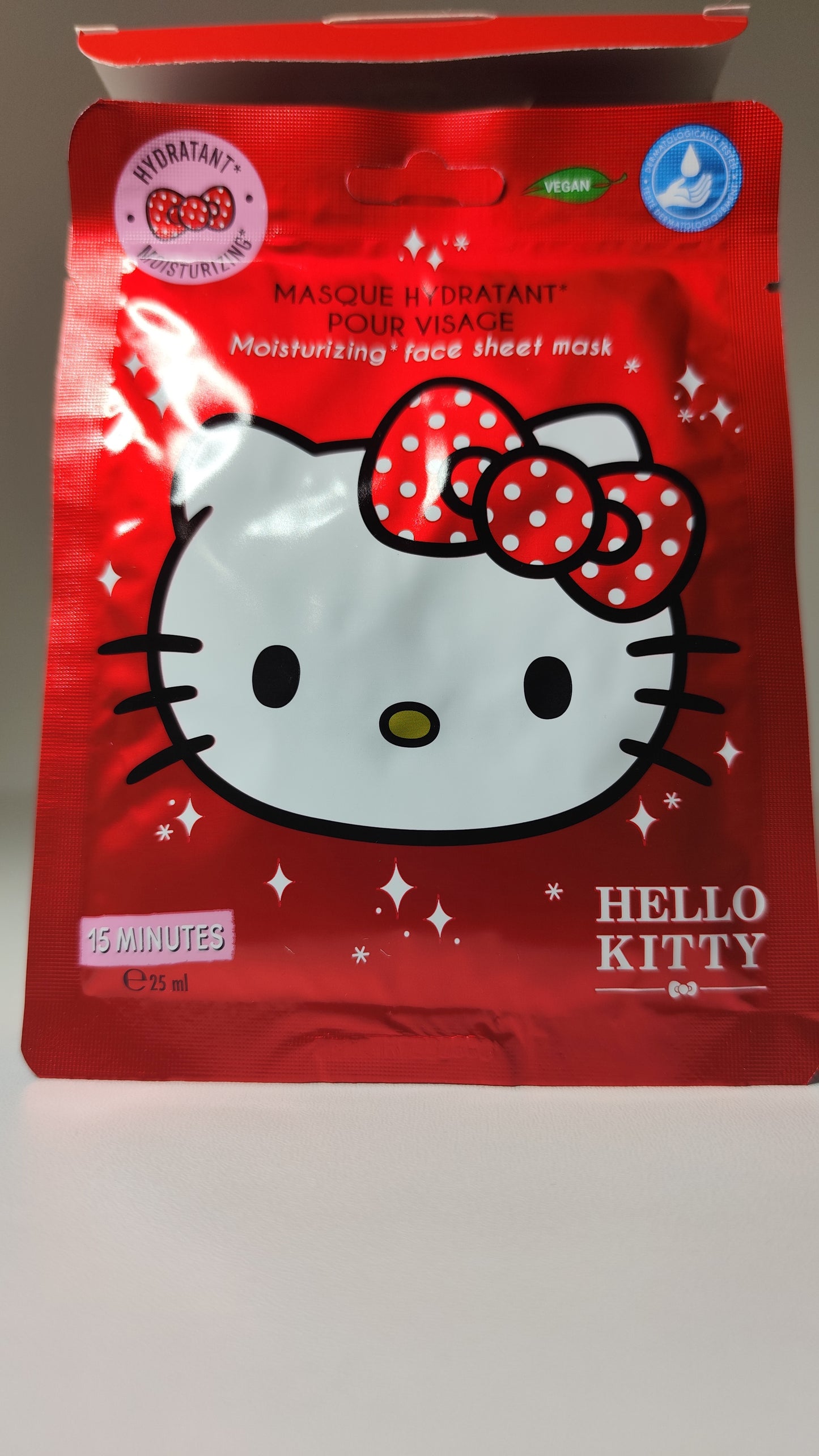 Mascarilla Facial Hidratante de Hello Kitty