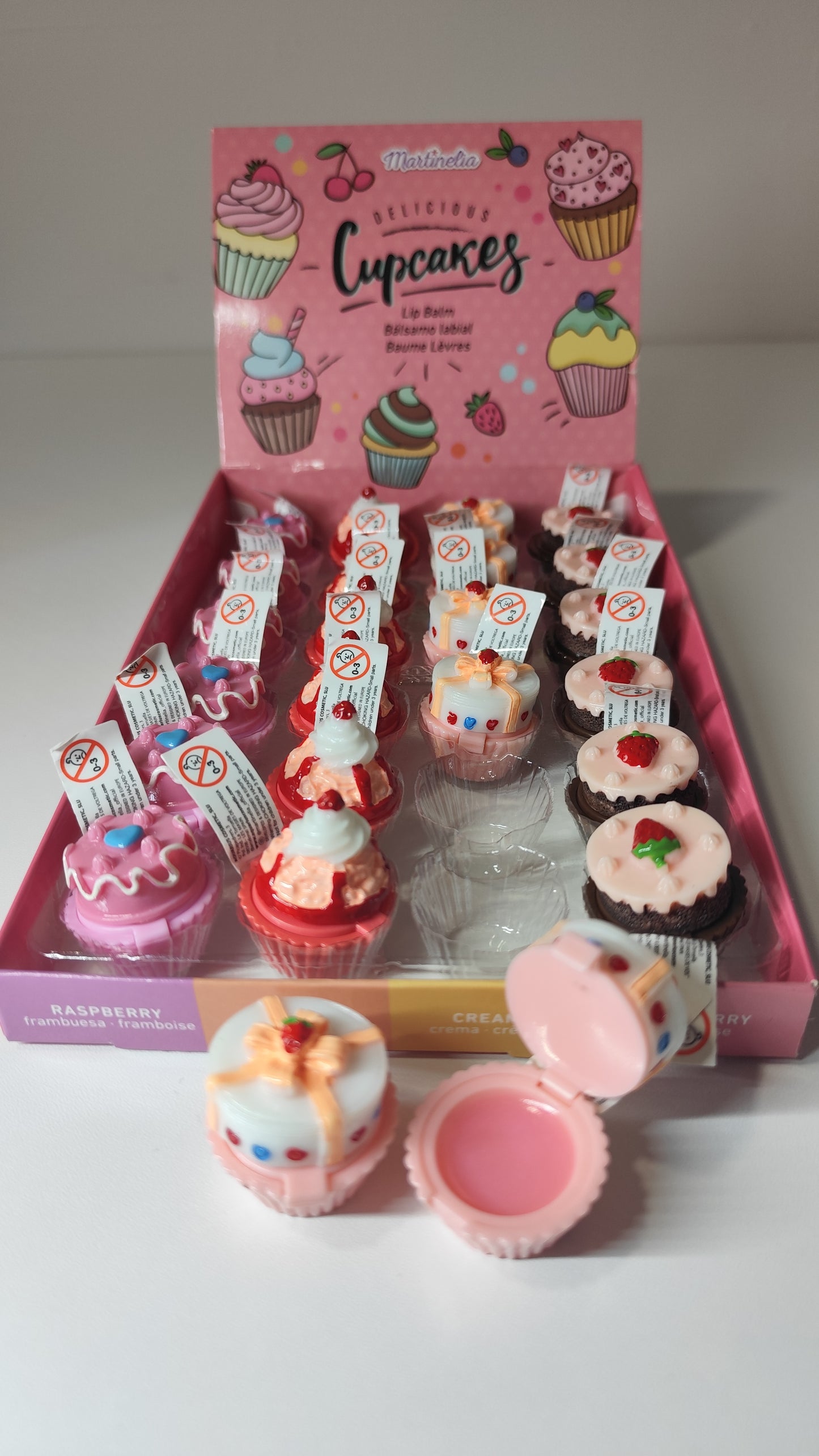 Bálsamo Labial Cupcakes Martinelia