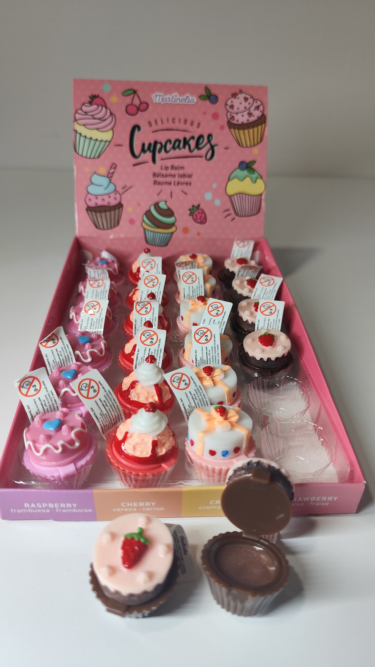 Bálsamo Labial Cupcakes Martinelia