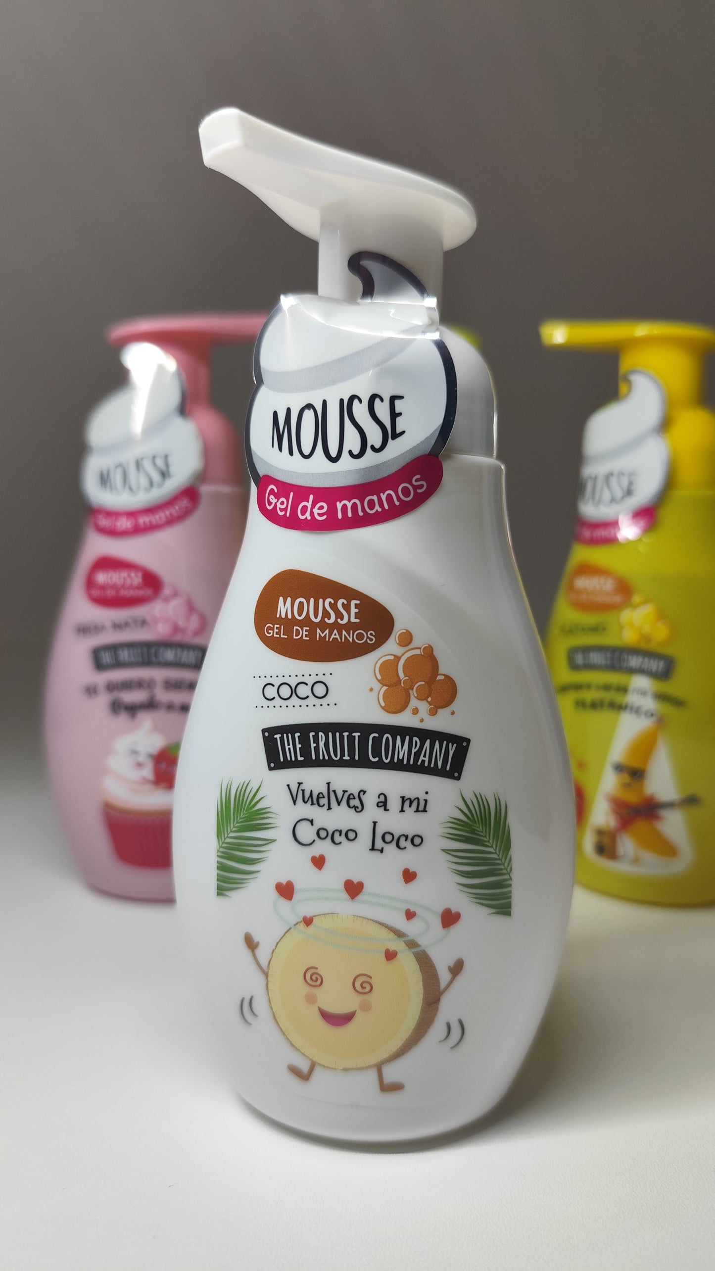 Gel Mousse para Manos Coco The Fruit Company