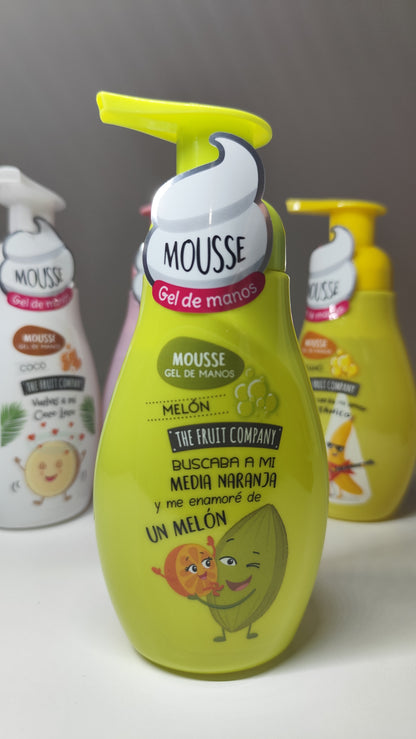 Gel Mousse para Manos Melón The Fruit Company