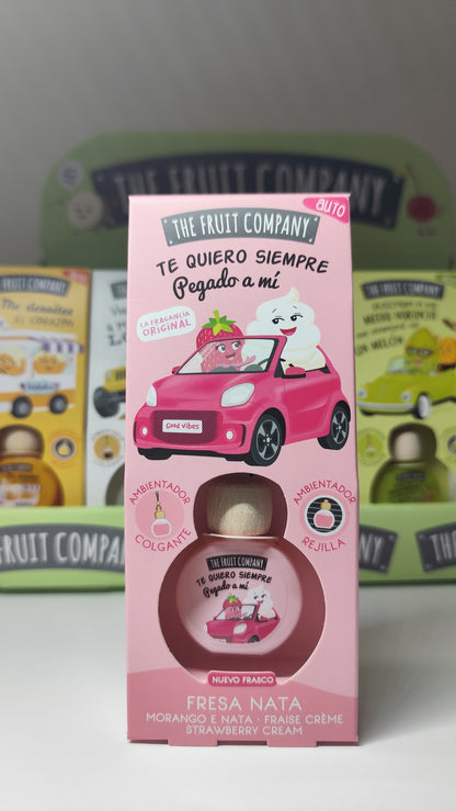 Désodorisant pour voiture à la crème de fraise The Fruit Company