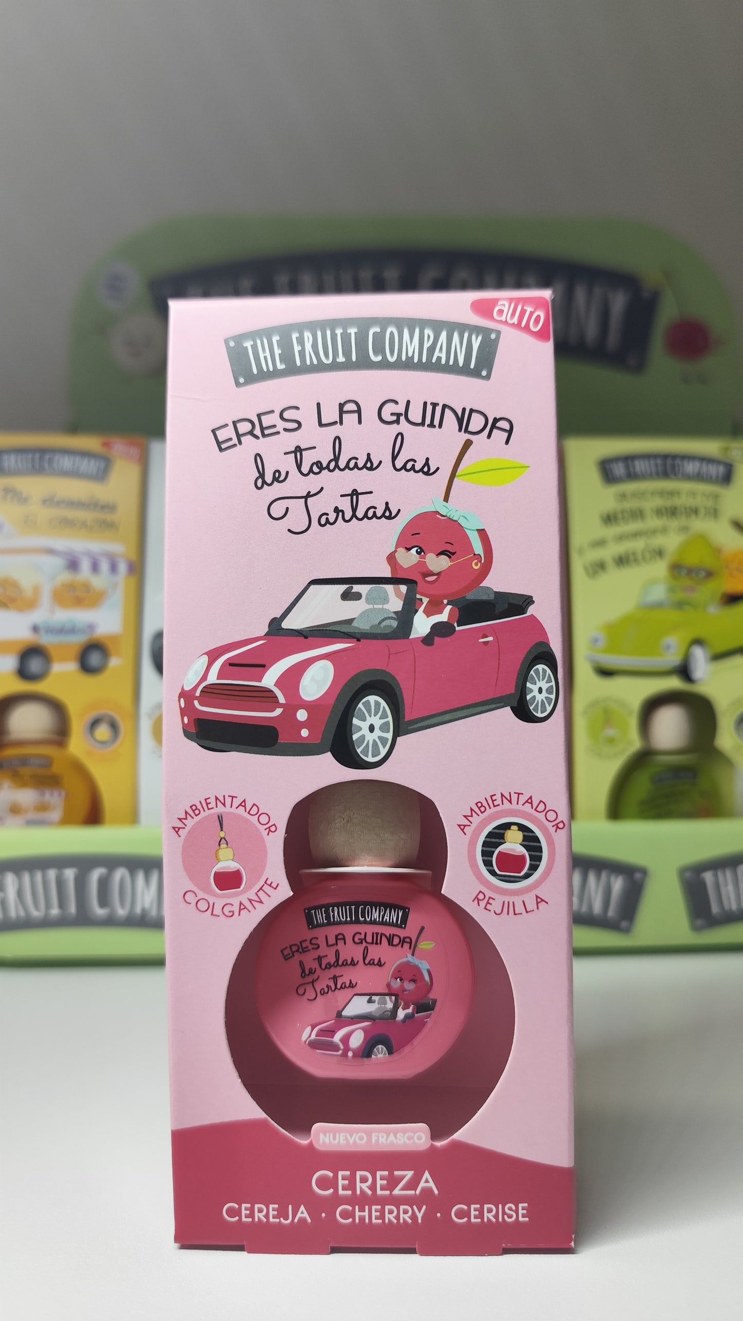 Désodorisant pour voiture Cerise de The Fruit Company