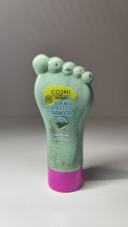 Gommage des pieds à la menthe Cosmi