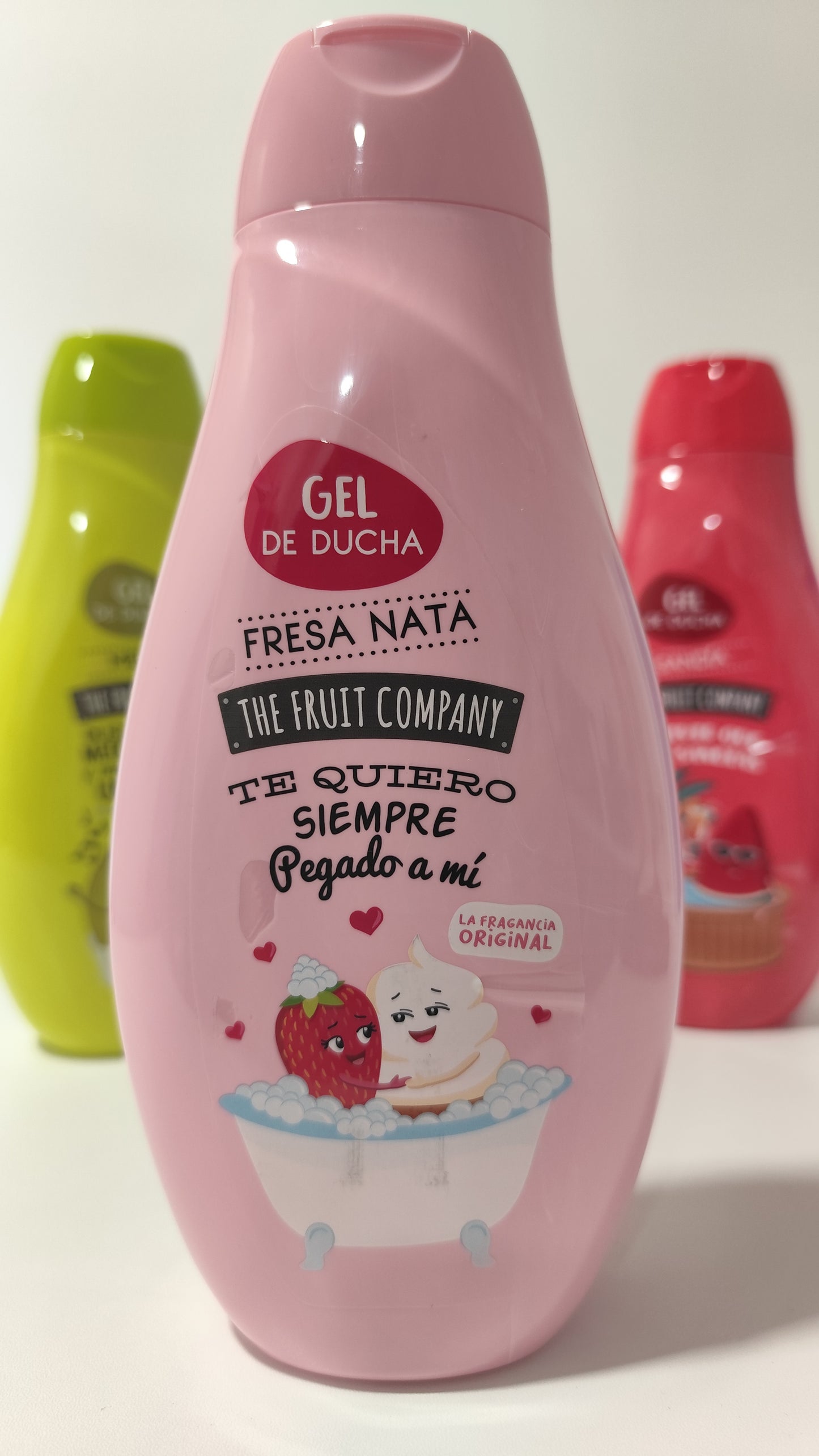 Gel douche crème à la fraise The Fruit Company 