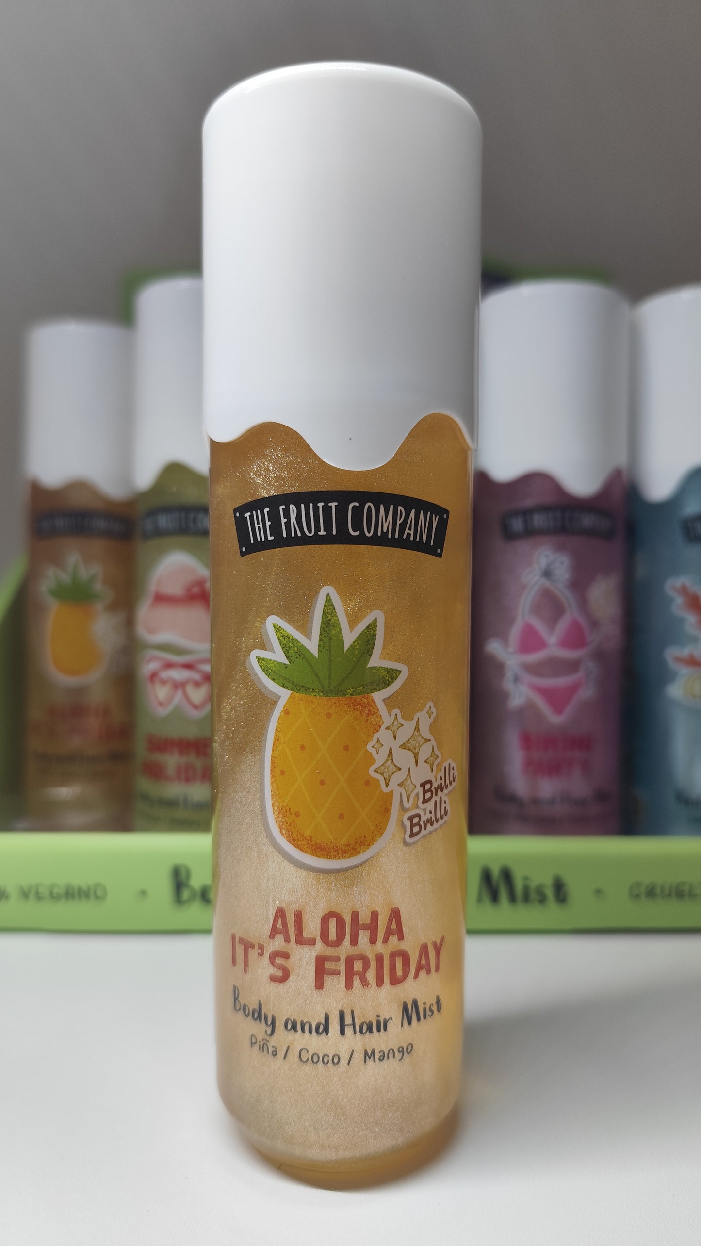 Hair & Body Mist Aloha It’s Friday Glitter The Fruit Company