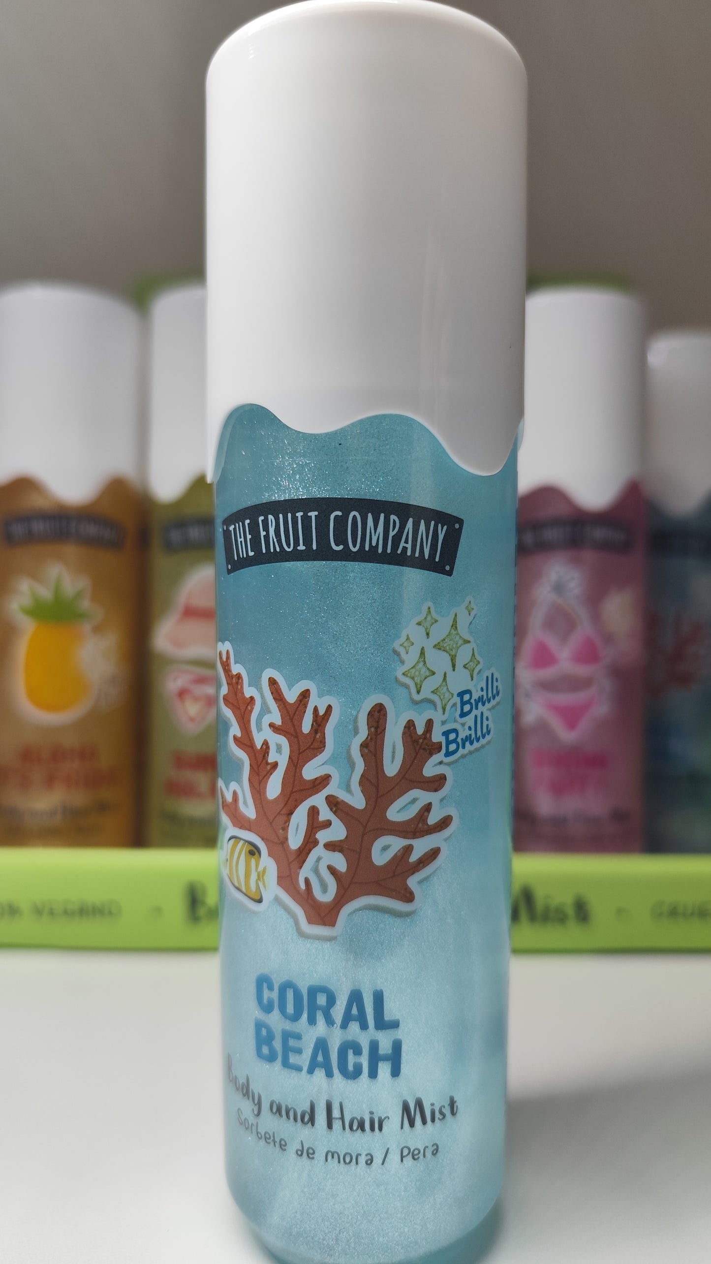 Hair & Body Mist Coral Beach The Fruit Company