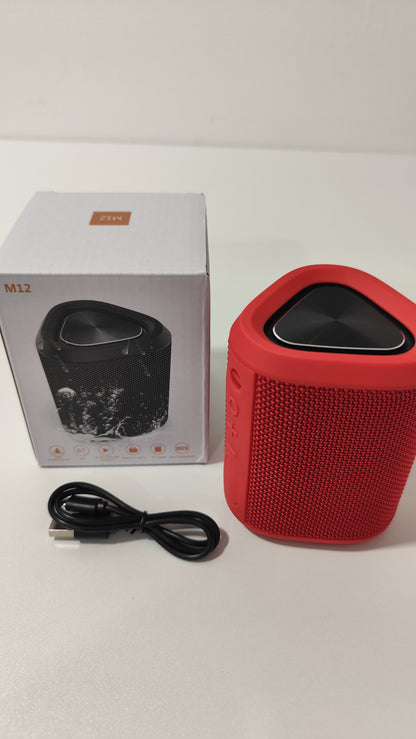 Altavoz Bluetooth M12 Rojo