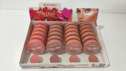 Colorete Redondo "My Blush Compact" Leticia Well