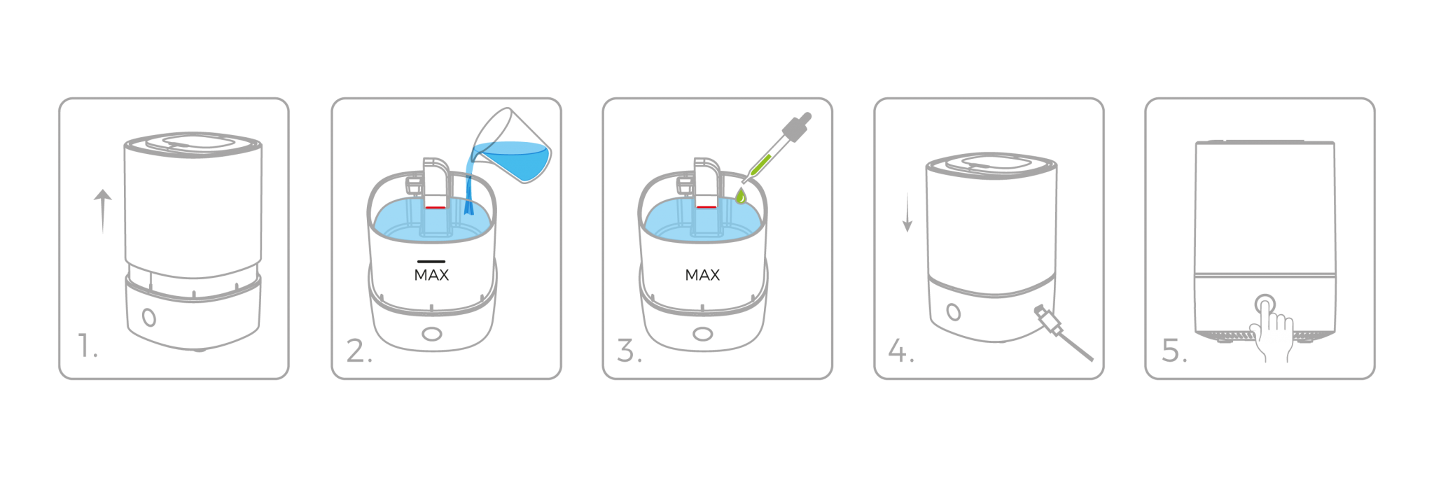 Humidificateur Ambre