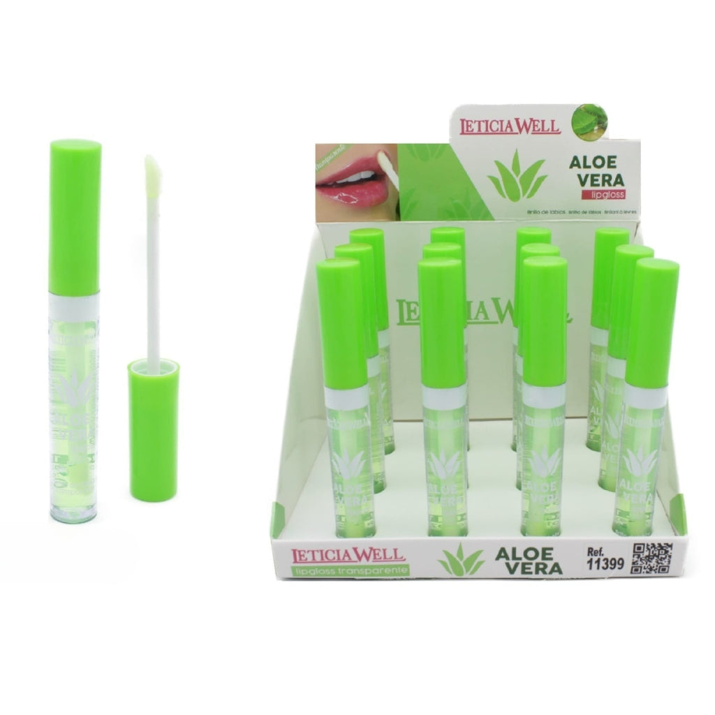 Lipgloss Transparente Aloe Vera Leticia Well