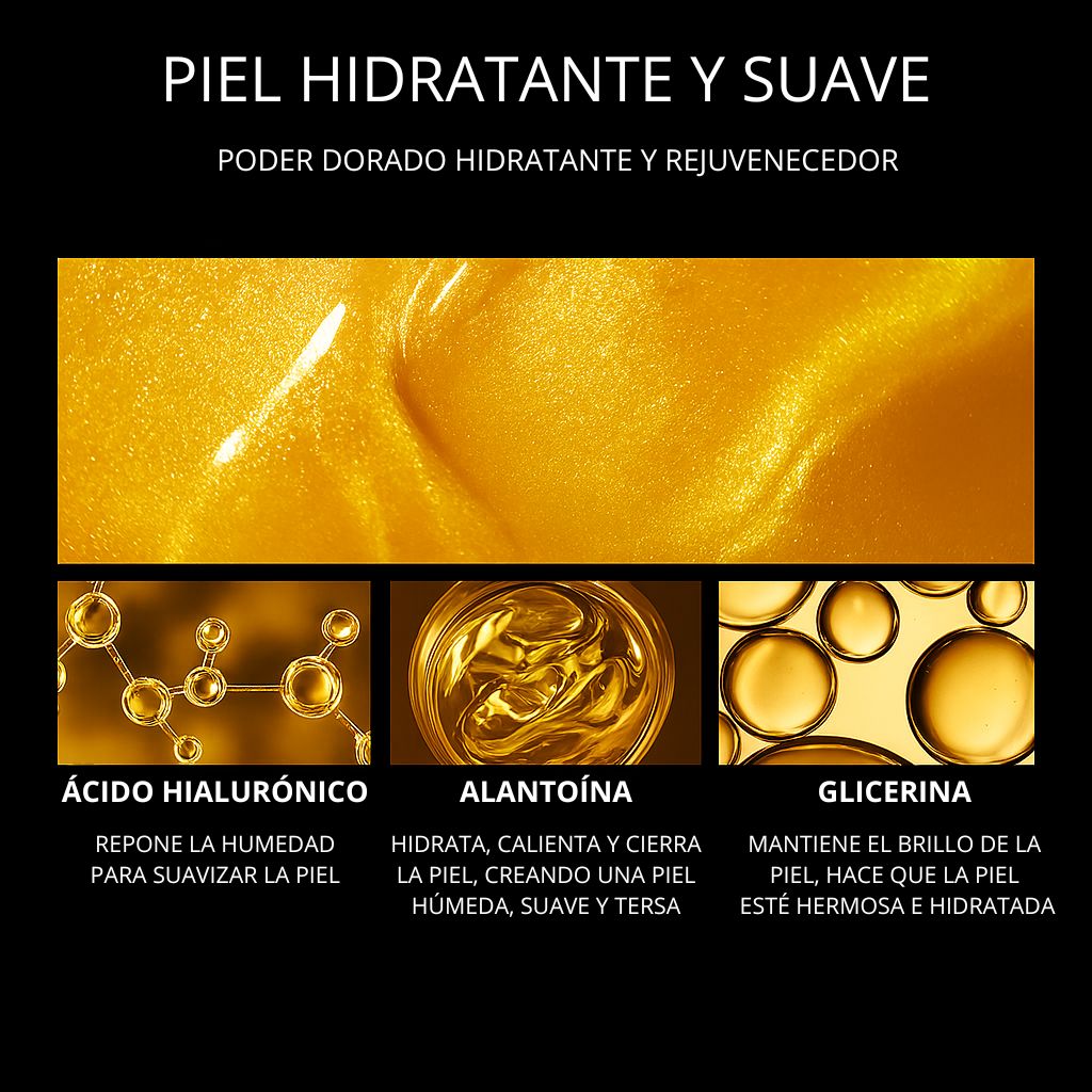 Mascarilla Facial Hidratante 24K Gold Supreme