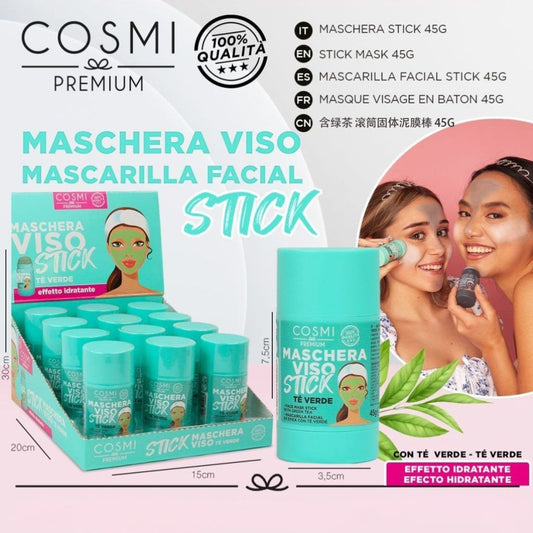 Mascarilla facial en Stick de Té verde