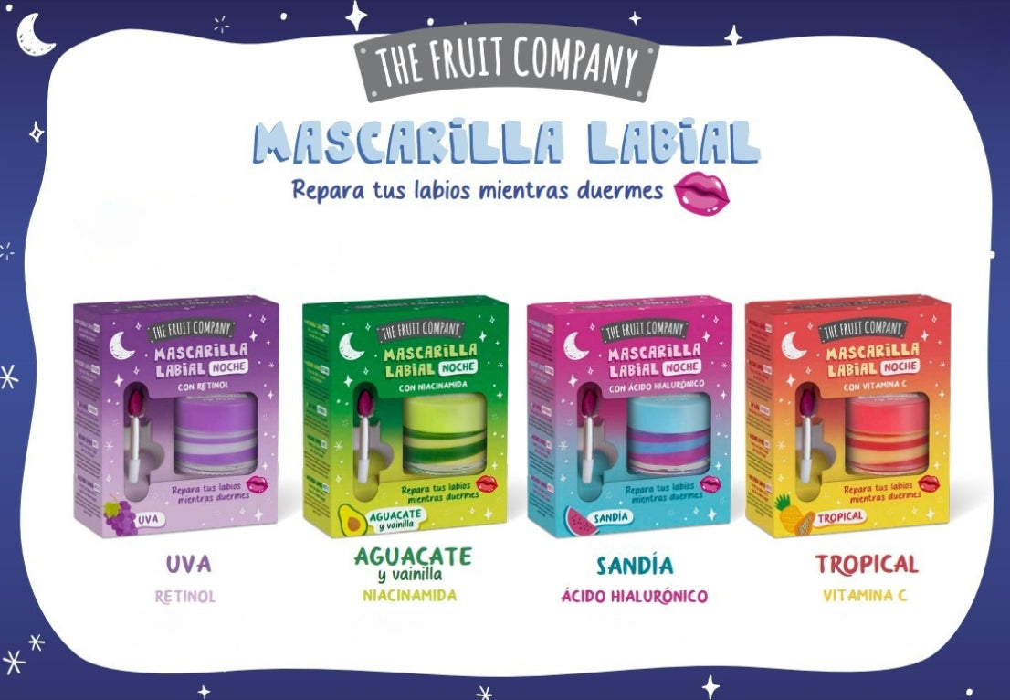 Mascarilla Labial Noche Tropical The Fruit Company