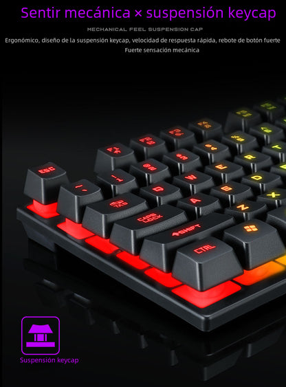 Teclado Gaming T-Wolf T20