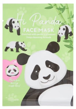 Máscara facial de panda