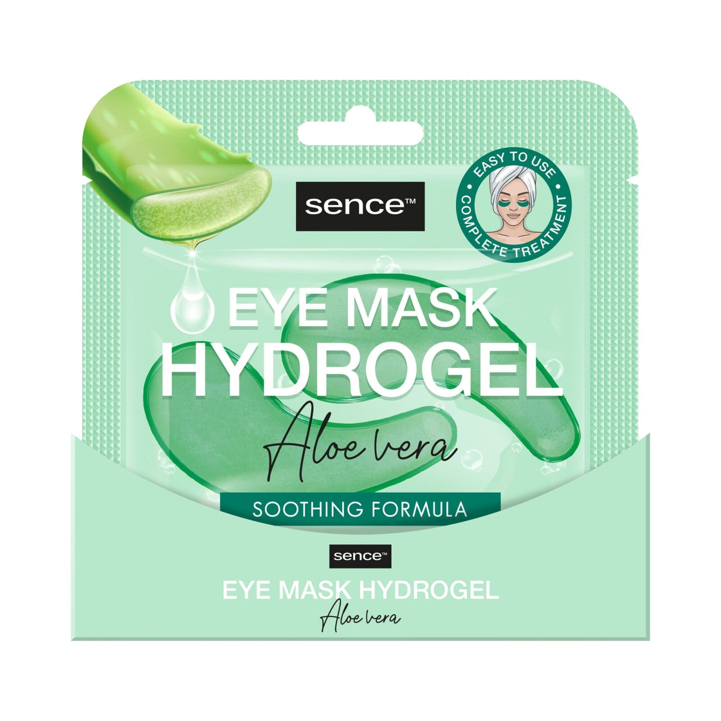 Parches de Hidrogel con Aloe Vera de Sence