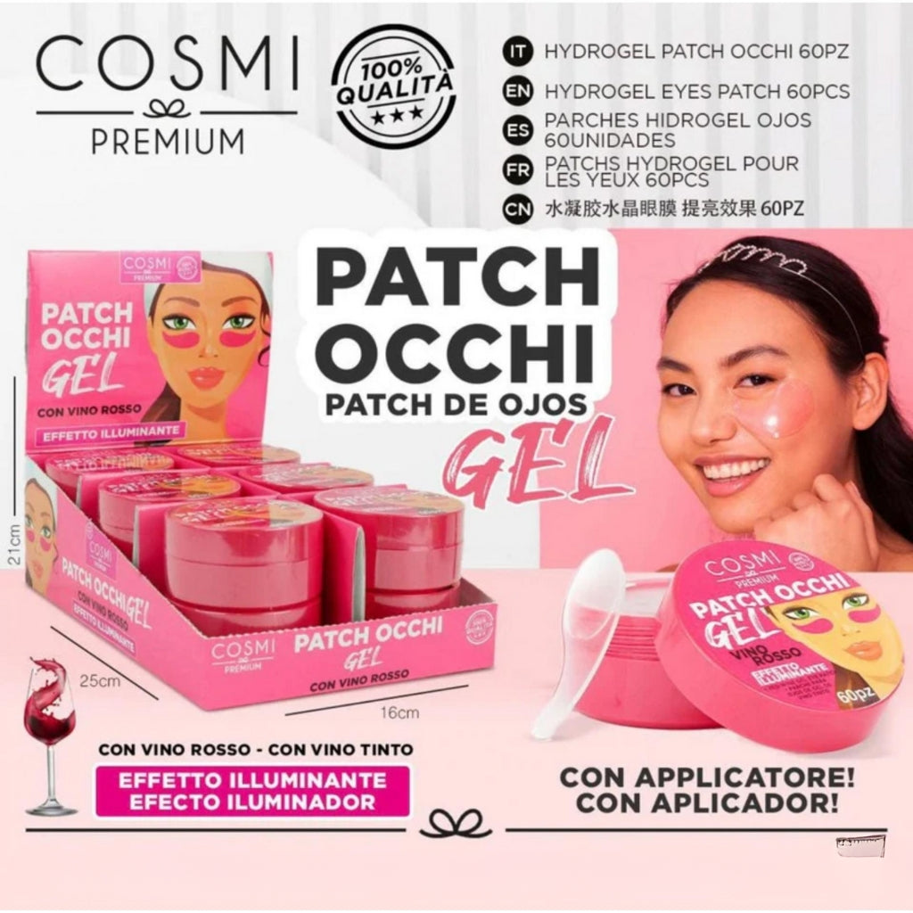 Parche Ojeras Cosmi Vino