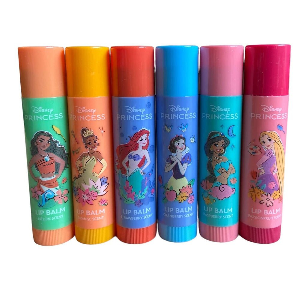 Set de 6 Bálsamos Labiales Princesas Disney