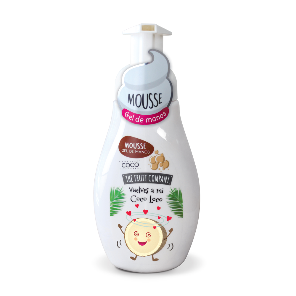 Gel Mousse para Manos Coco The Fruit Company