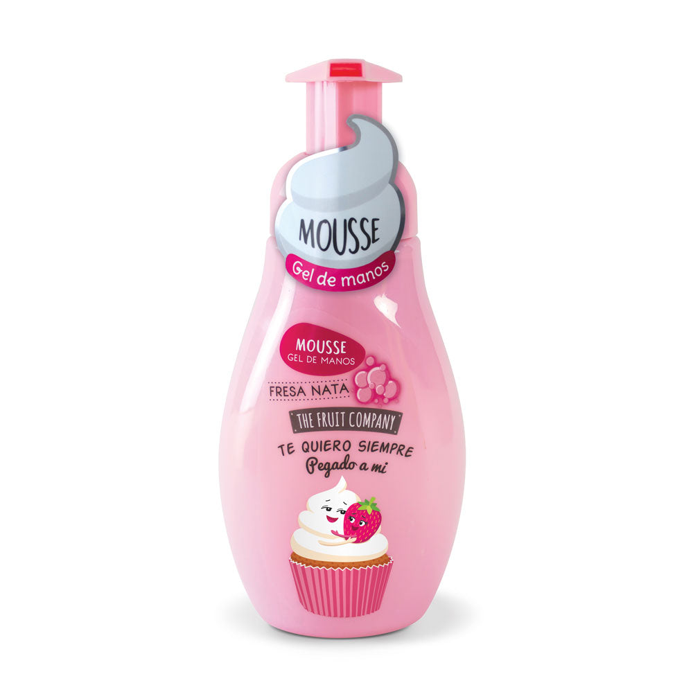 Gel Mousse para Manos Fresa Nata The Fruit Company