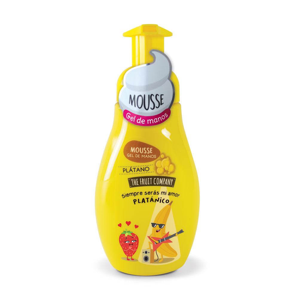 Gel Mousse para Manos Plátano The Fruit Company