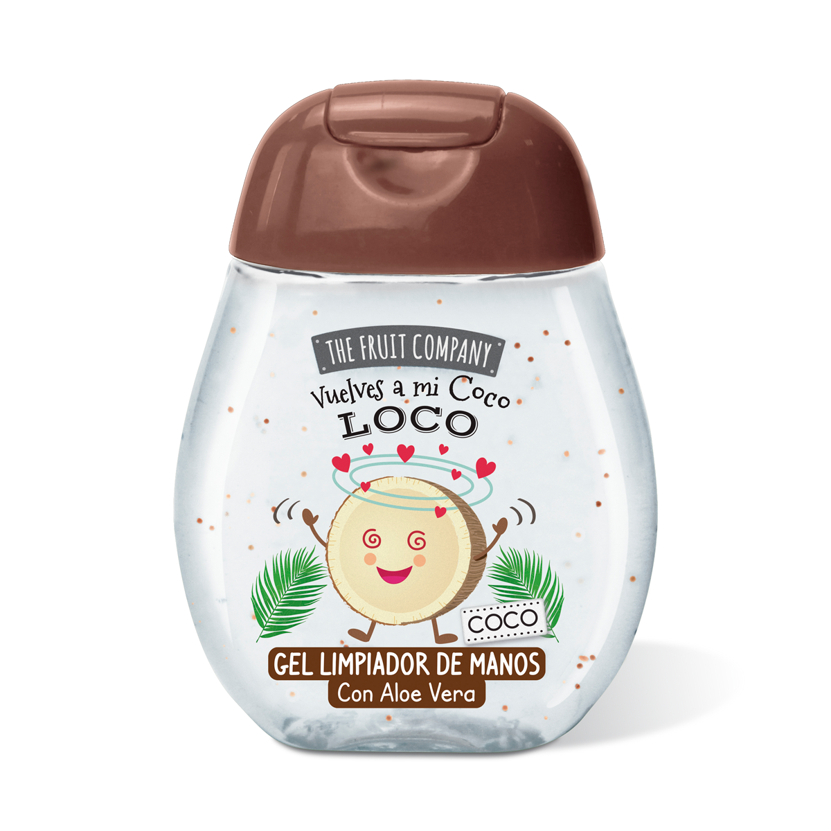 Gel Limpiador Manos Hidroalcohólico Coco The Fruit Company