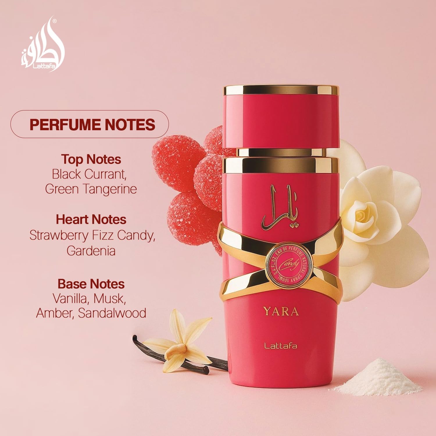 Yara Candy Eau de Parfum by Lataffa