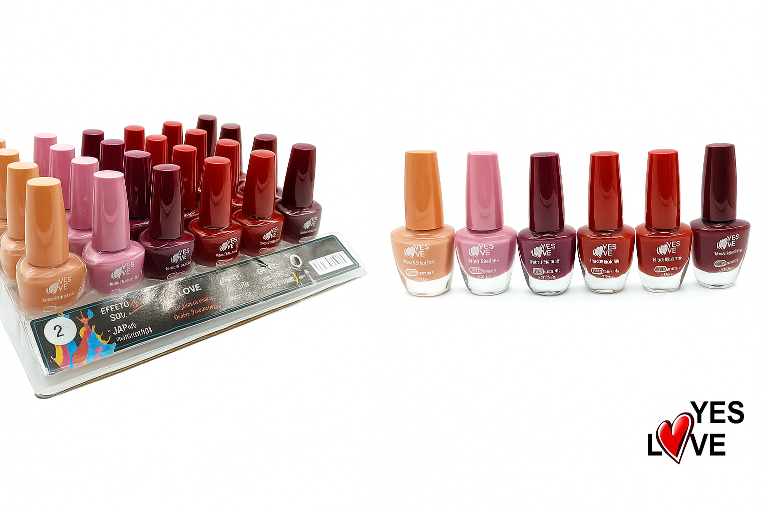 Esmalte Uñas Efecto Gel Yes Love