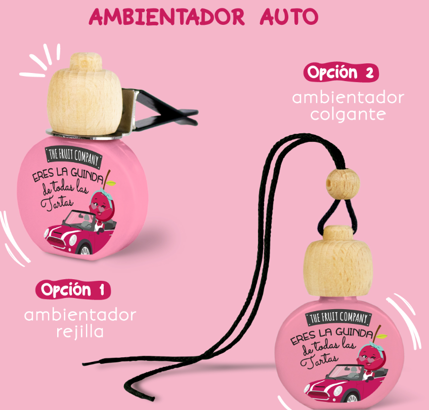 Ambientador Coche Cereza The Fruit Company