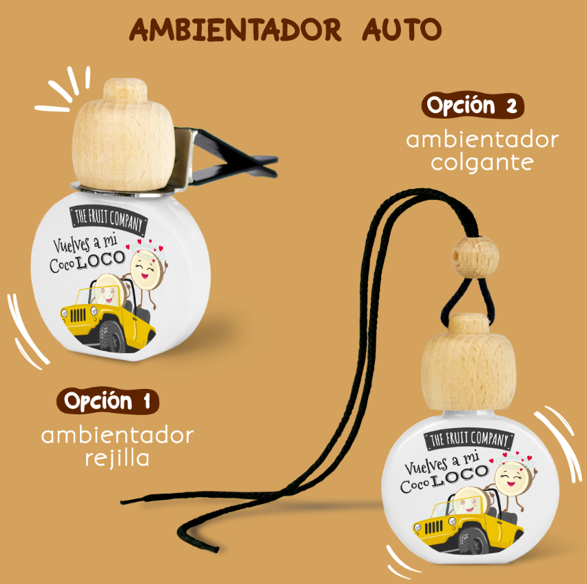Ambientador Coche Coco The Fruit Company