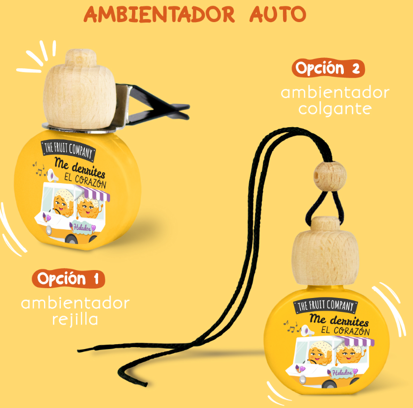 Ambientador Coche Sorbete de Mango The Fruit Company
