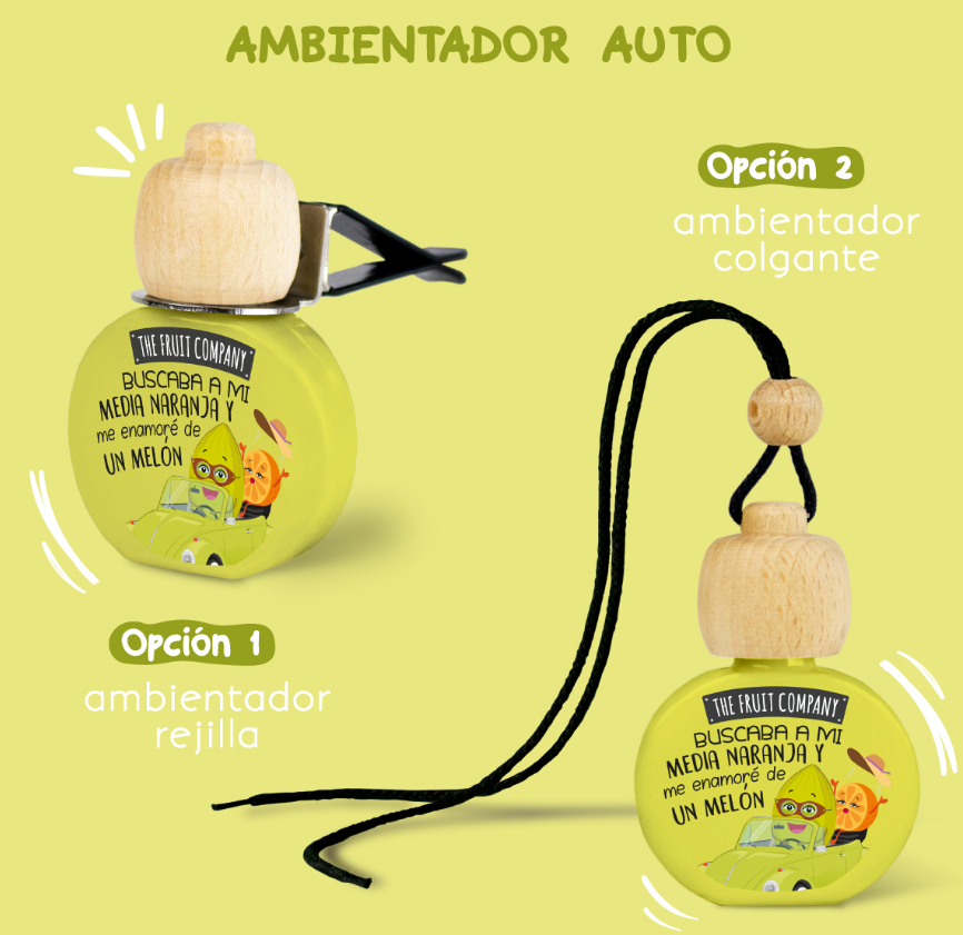 Ambientador Coche Melón The Fruit Company