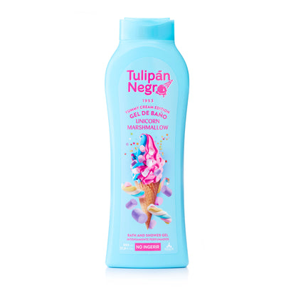 Gel Baño Unicorn Marshmallow Tulipán Negro