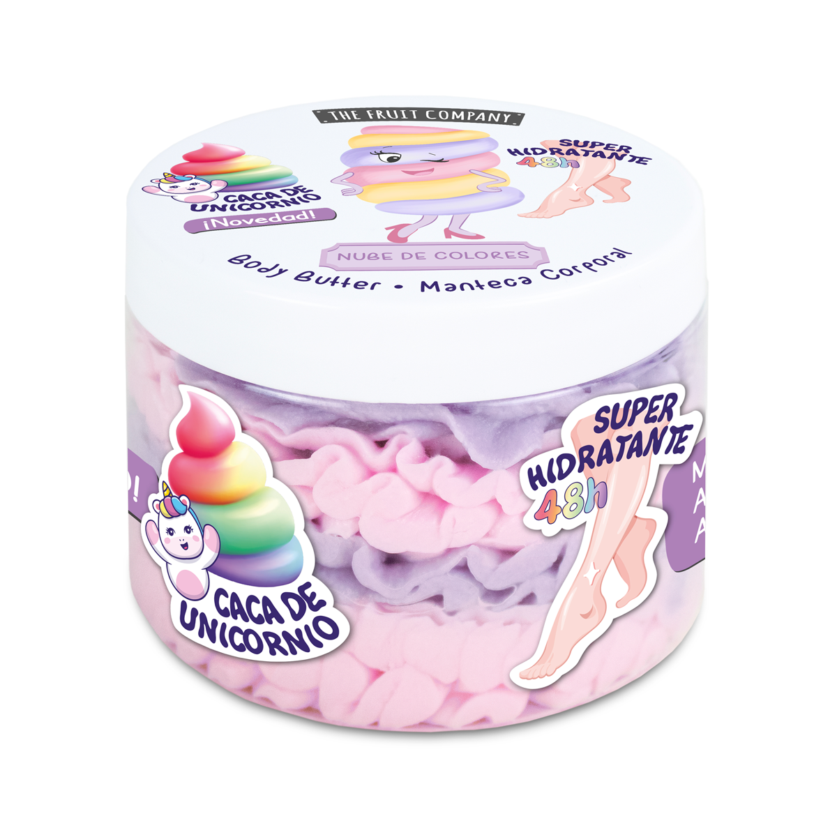 Manteca Corporal Nube de Colores The Fruit Company