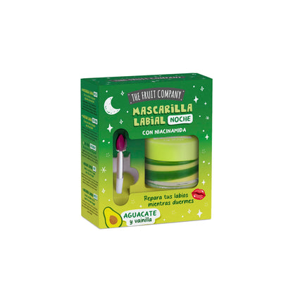 Mascarilla Labial Noche Aguacate y Vainilla The Fruit Company