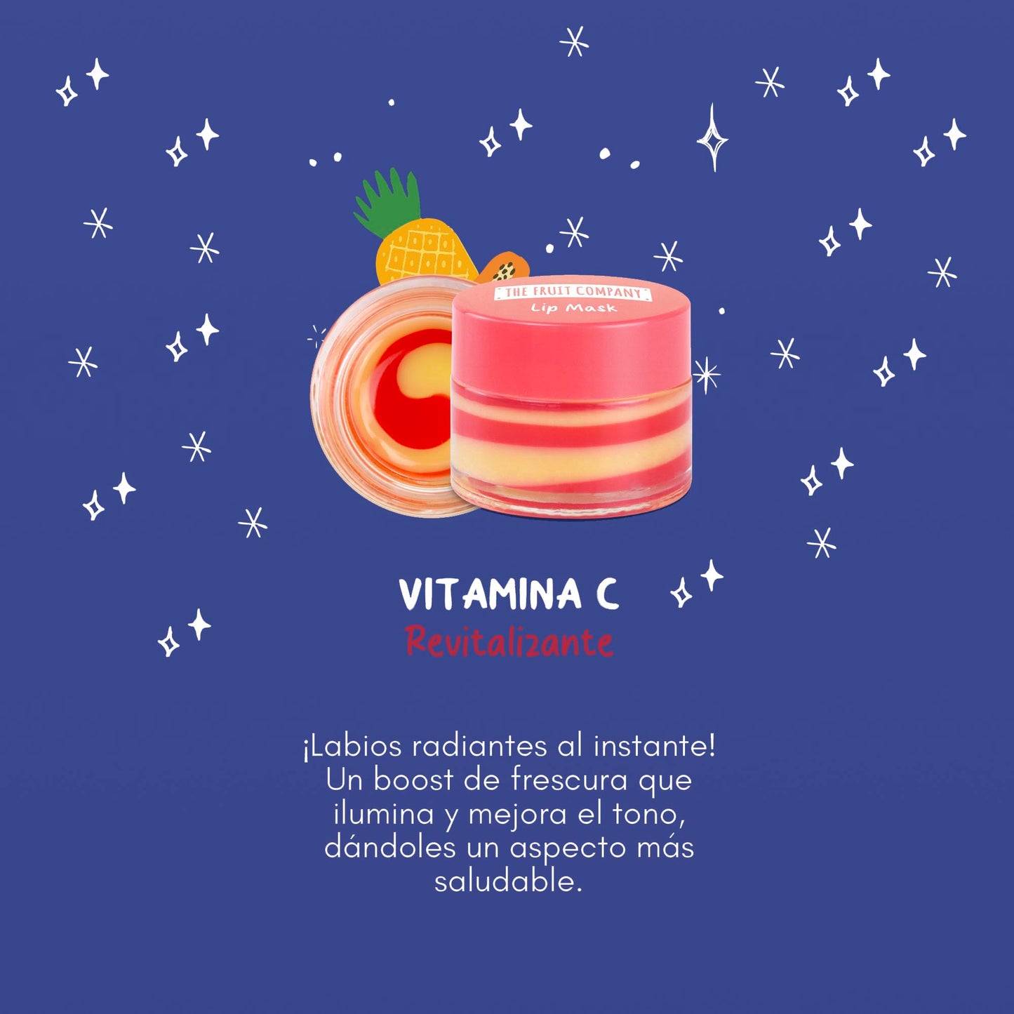 Mascarilla Labial Noche Tropical The Fruit Company