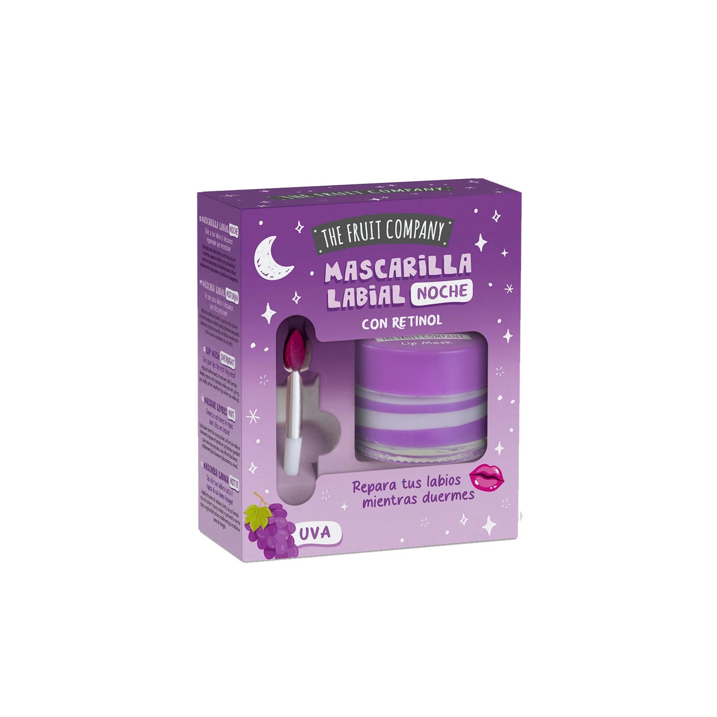 Mascarilla Labial Noche Uva The Fruit Company