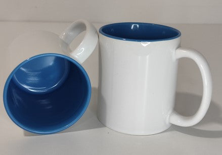 Taza Bicolor Azul